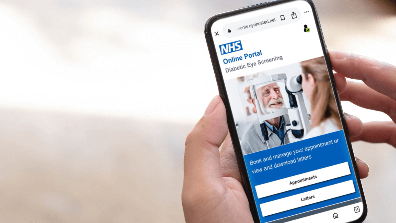 OptoMize Online Portal for diabetic eye screening